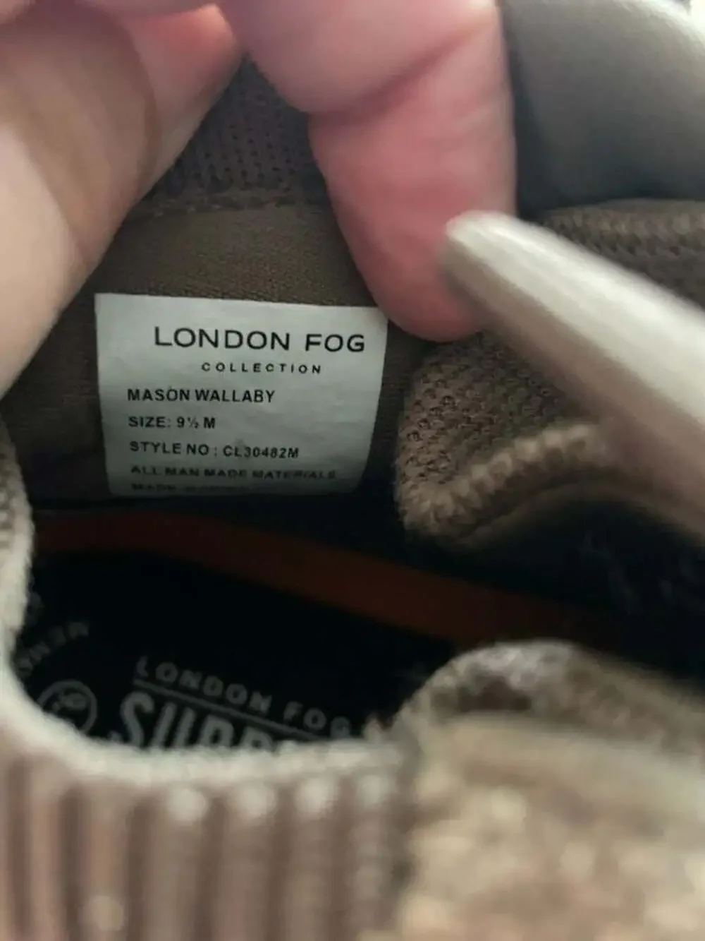 London Fog Mason Wallaby shoes